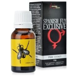    SPANISH FLY EXCLUSIVE – ERŐS SZELEREM vágyfokozó elixir, spanyol lény kivonat, PÁROK RÉSZÉRE, MELY EMELI A LIBIDÓT ÉS NÖVELI A NEMI VÁGYAT 