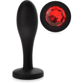 SZILIKON ANÁLIS DUGÓ ANAL PLUG KRISTÁLLYAL 