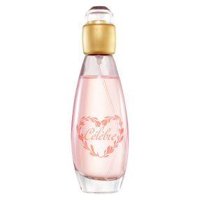   Itt a nyár!  Célèbre kölni  ILLATJEGYEI: görögdinnye, bogyós gyümölcsök, jázmin.