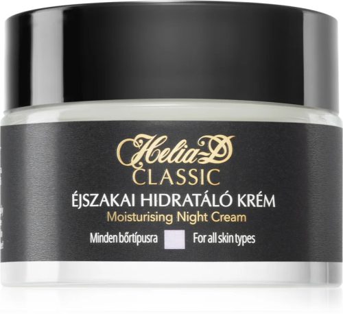 Helia-D Classic arckrém  - Luxuriously Refining hidratáló éjszakai krém 50ml