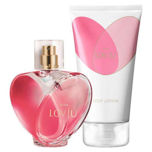 Avon Lov U szett - parfüm+ testápoló