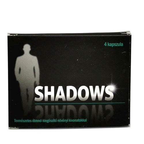 SHADOWS - TERMÉSZETES ÉTREND-KIEGÉSZÍTŐ FÉRFIAKNAK (4DB)