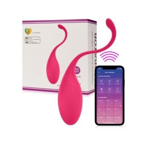 SZILIKON TOJÁS APLIKÁCIÓVAL IRÁNYÍTOTT VIBRÁLO TOJÁS 