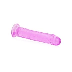   Kezdőknek - PUHA GÉL DILDÓ HAJLÉKONY HÍMVESSZŐ TAPADÓKORONGON 