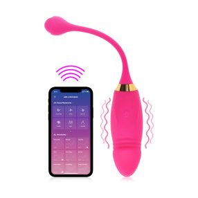   ERŐS SZTIMULÁLÓ TOJÁS APLIKÁCIÓVAL VEZÉRELVE – 9 BEÉPÍTETT FUNKCIÓERŐS STIMULÁLÓ TOJÁS APLIKÁCIÓVAL VEZÉRELVE – 9 BEÉPÍTETT FUNKCIÓ