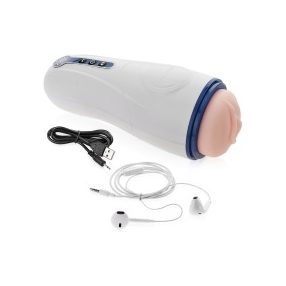   VIBRÁLÓ MASZTURBÁTOR A HÍMVESSZŐ számára  – 10 FUNKCIó