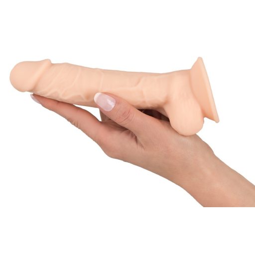 SILEXD 7 - TAPADÓTALPAS DILDÓ - 17,5CM (NATÚR)