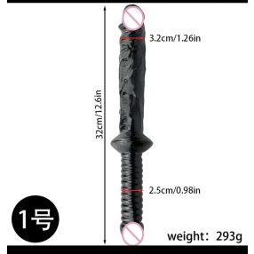 Duplafejű dildó anal -szexhez