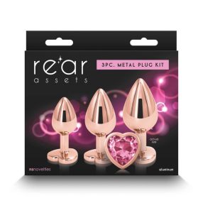   Rear Assets - Trainer Kit - Rose Gold - Pink Heart dugó szett