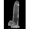 X RAY – átlátszó vibrátor golyókkal 22 cm - 4.6 cm