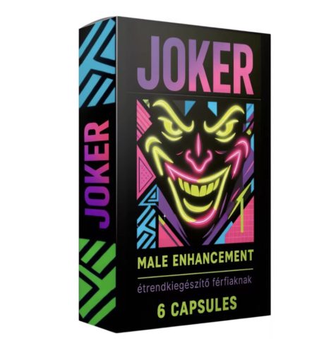 JOKER - ÉTREND-KIEGÉSZÍTŐ KAPSZULA FÉRFIAKNAK (6DB)