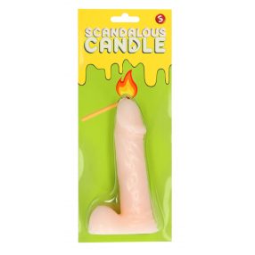 SCANDALOUS - GYERTYA - PÉNISZ HERÉKKEL - NATÚR (133G)