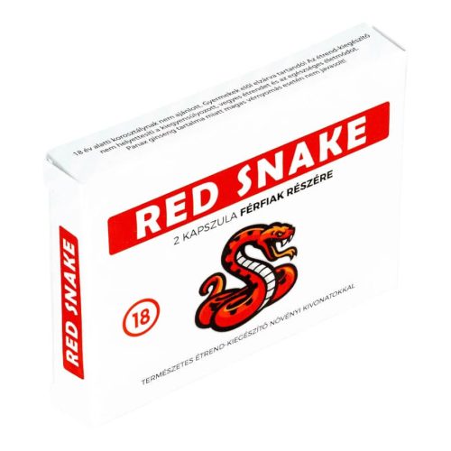 RED SNAKE - ÉTRENDKIEGÉSZÍTŐ KAPSZULA FÉRFIAKNAK (2DB)