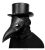 Plague Doctor Raptor maszk - csőrös maszk- kalap
