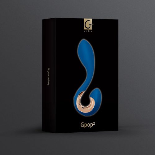 Gpop2 - Indigo Blue  g-pontos, vizálló VIBRÁTOR