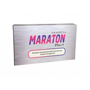   Maraton Plusz + Növényi kivonatokat tartalmazó étrend-kiegészítő 6 db