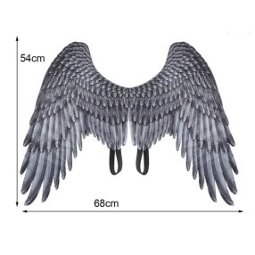 Angyalszárny Fekete-szürkés