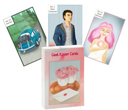 Geek Kipper Kártya, 36 Db-os Kártyák, Hordozható Méretű Jósló kártya - angol nyelvű