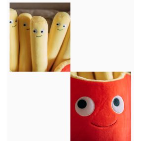   Érdekes étel párna , hasábburgonya plüss játékok, Kanapé,  hátpárna babajátékok születésnapi ajándékok