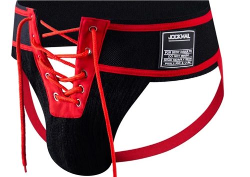 Jockstrap Férfi Szexi Bondage -fekete