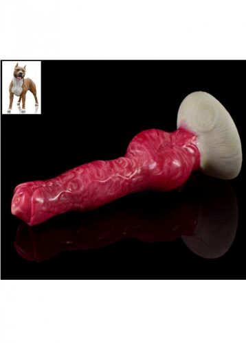 Staffordshire Terrier dog penis.- kutya dildó