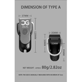 QIUI tovább fejlesztett Cellmate 2 Penis Cage APP