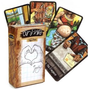   Out Of Hand Tarot pakli 78 kártya pakli - modern szép képekkel.