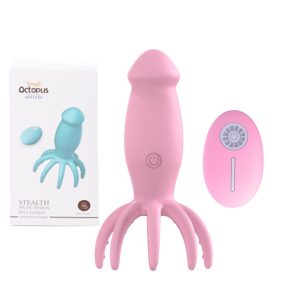   Távirányítós Octopus polip vibrátor , vibrátor 10 üzemmódban,  vibráló popsi dugó .