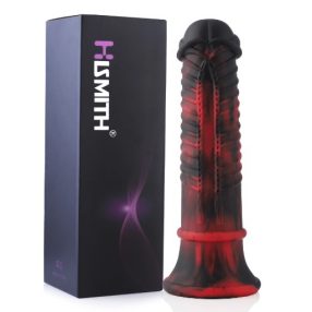 Hismith szilikon pénisz, fekete 