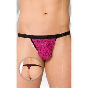 Thongs 4509 - pink S-L -férfi tanga