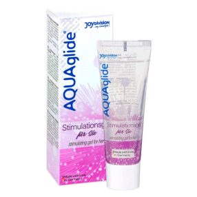   AQUAglide stimulating gel for her, 25 ml - Stimuláló gél nőknek. 