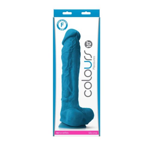 Colours - Pleasures - 10" Dildo - Blue nagy kék dildo