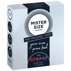 MISTER SIZE - 60-64-69 (3 condoms) nagy óvszer