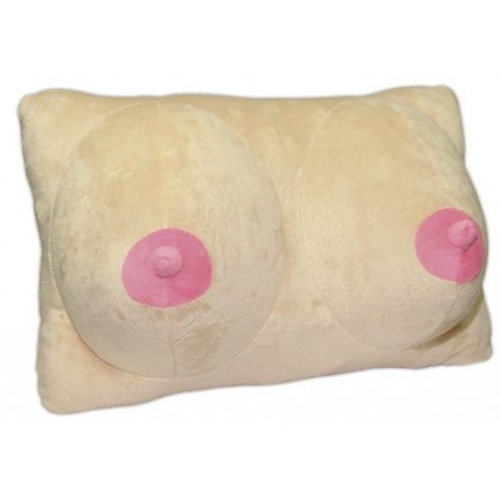 Breasts Plush Pillow - Mellformájú plüsspárna