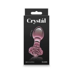 Crystal - Rose - Pink -NS Toys üveg anal dugó