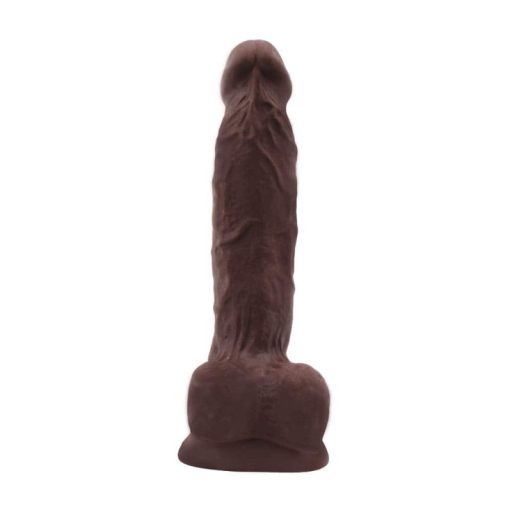 Flatterer Brown nagy dildo barna