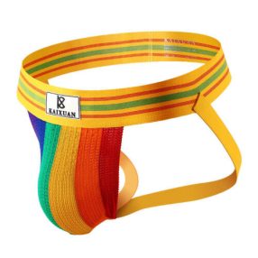 Férfi Jockstrap nadrág alsónadrág szivárványos - pride