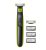 Philips QP2520/30 OneBlade Elektromos hibrid borotva, 3 fésű, 1 penge, akkumulátor, Fekete/Zöld