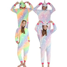 Unikornis ruha/ pizsama, Egyszarvú Kék - UNISZEX 