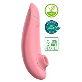   WOMANIZER PREMIUM ECO - AKKUS LÉGHULLÁMOS CSIKLÓIZGATÓ (PINK)