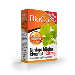 Ginkgo Biloba Vérkeringés javító kapszula 90db