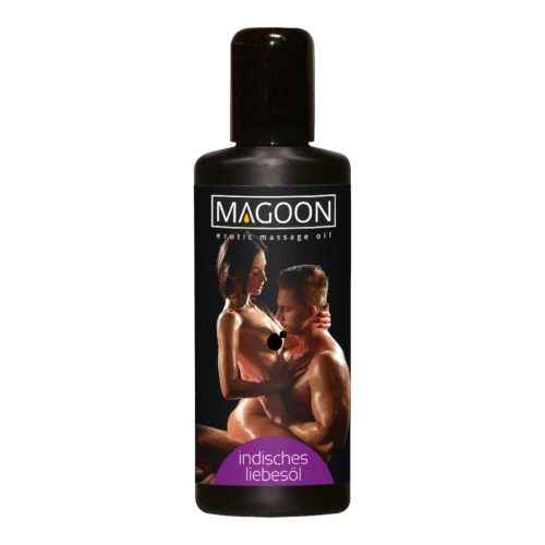 MAGOON INDIAN LOVE OIL 100 ML - EROTIKUS MASSZÁZS OLAJ INDIAI SZERELMI OLAJ ILLATTAL -