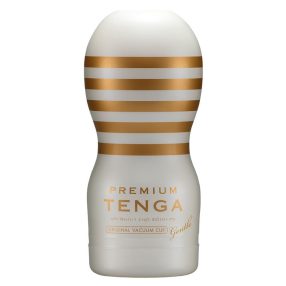 TENGA PREMIUM GENTLE - MASZTURBÁTOR (FEHÉR)