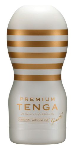 TENGA PREMIUM GENTLE - MASZTURBÁTOR (FEHÉR)