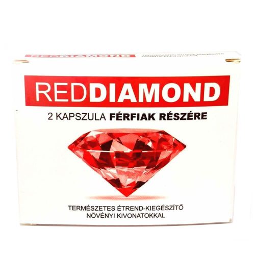 RED DIAMOND - TERMÉSZETES ÉTREND-KIEGÉSZÍTŐ FÉRFIAKNAK (2DB)