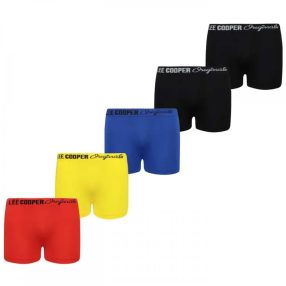 Férfi boxeralsó Lee Cooper 5 pack - 5DB FÉRFI BOXER