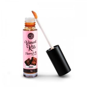   SZÁJFÉNY SECRET PLAY VIBRANT KISS BROWNIE-Élmény  orális szexhez.