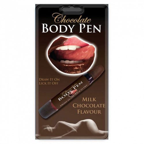 Csokoládés toll a testre- ehető