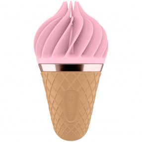   Satisfyer Lay-On Sweet Sensation forgó masszázsfej - rózsaszín