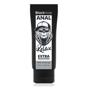   Black Hole Anal relax Extra Dilatation anális gél 70 ml Síkosító 2 az 1-ben tulajdonság